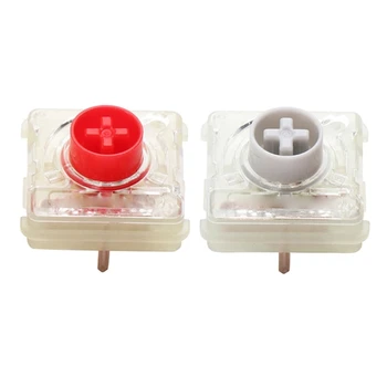 E9LB RGB Cherry MX Kapcsolók Alacsony RGB Ezüst/Piros Thiner Kulcs Kapcsolók