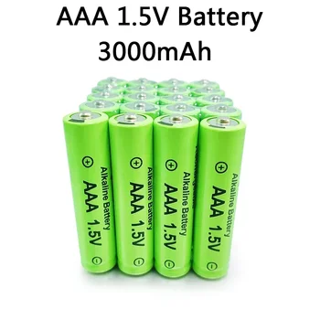 Új AAA akkumulátor 3000mAh 1,5 V-os alkáli AAA újratölthető akkumulátor távirányító, játék fény akkumulátor nagy kapacitású, Hosszú állóképességi