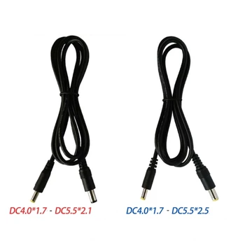 Sokoldalú hálózati Kábel DC4.0x1.7mm, hogy DC5.5x2.1/DC5.5x2.5mm Adapter Kábel