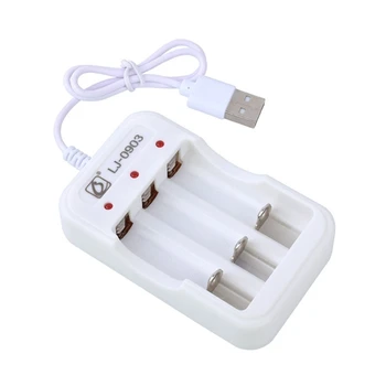 3-nyílásba Intelligens Akkumulátor USB-s NiCd-NiMH Akkumulátor Biztonságos Védelem a Töltés Hatékonysága