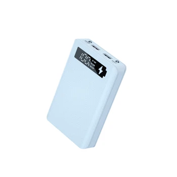 Levehető, Cserélhető Akkumulátor Powerbank Shell Micro USB-c-Típusú Bemenet 5*18650 Akkumulátor Külső Töltővel DIY Power Bank-Ügy