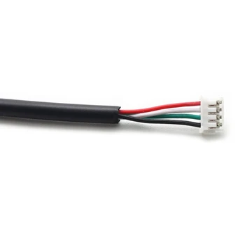E56B PVC+Réz USB-PH1.5 Hosszabbító Kábel 30cm/12 Inch PH1.5 Női USB 2.0 Férfi