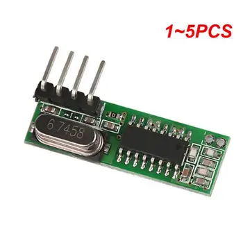 1~5DB 433 Mhz Superheterodyne RF Vevő Adó Modul Az Arduino Vezeték nélküli Modul Készlet 433 mhz-es Távirányító