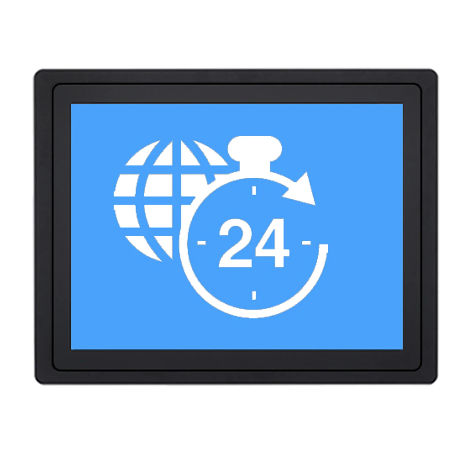 13.3 15 15.6 18.5 Inch Beágyazott Teljesen Zárt Ipari Monitor PC Kapacitív Érintőképernyős LCD Kijelző DVI Interfész . ' - ' . 4