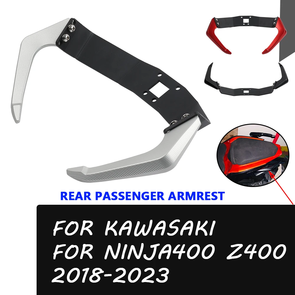 A KAWASAKI Ninja 400 Ninja400 Z400 Z 400 2018 2019 2020 Tartozékok Hátsó Megragad Utas Jogosult Kezelni Markolat Karfa Alkatrészek . ' - ' . 0