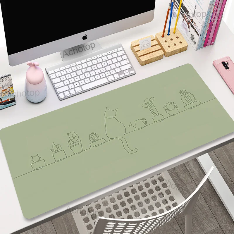 Aranyos Macska, Egér Pad Nagy Xxl Billentyűzet Deskpad Mouse Mat 100x55cm Táblázat Szőnyeg Haza Szőnyeg Aranyos Anime Asztal Mat Hivatal Mousepad . ' - ' . 3