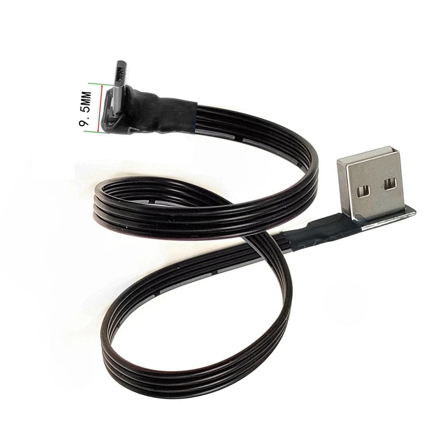 Fel & TENNI, a Bal & Jobb Szög 90 Fokos USB Ultrarövid Férfi Micro USB-USB-Férfi töltőkábel Csatlakozó 20cm50CM 1M 3M . ' - ' . 2