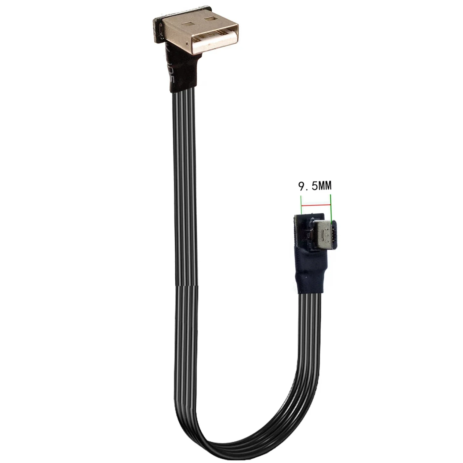 Fel & TENNI, a Bal & Jobb Szög 90 Fokos USB Ultrarövid Férfi Micro USB-USB-Férfi töltőkábel Csatlakozó 20cm50CM 1M 3M . ' - ' . 3