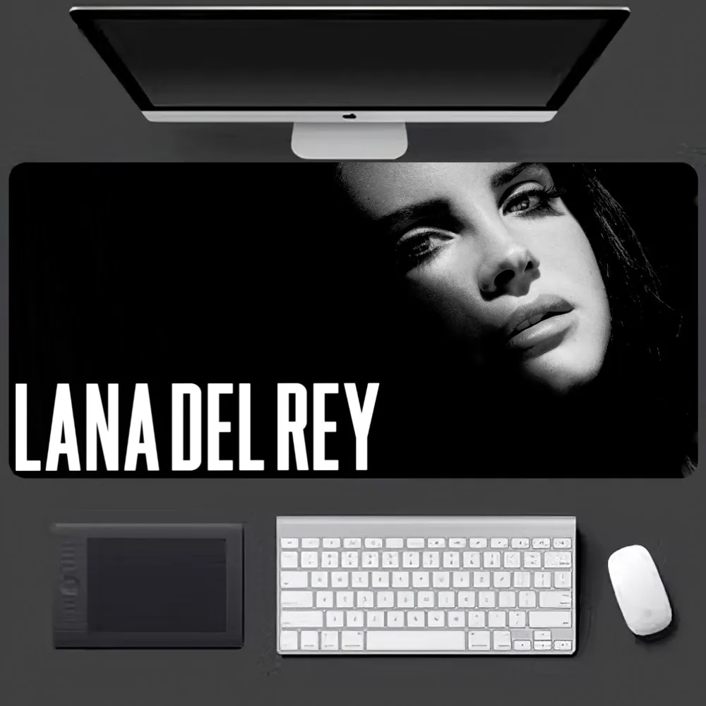 Lana Del Rey a Dögös Énekes Mousepad Nagy Játék Számítási Gamer PC Billentyűzet, Egér, Mat . ' - ' . 4